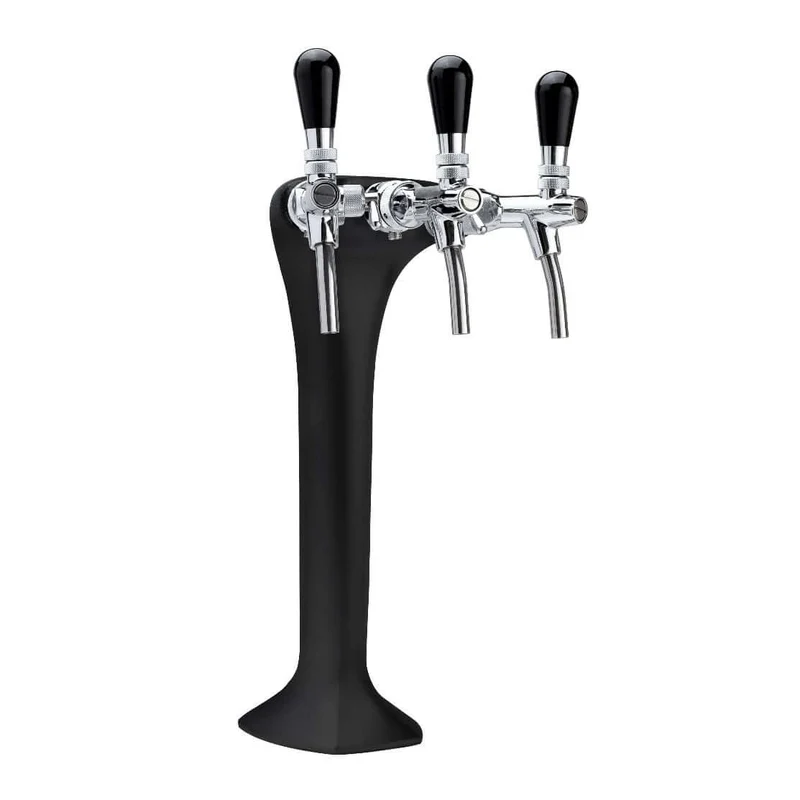 Schanksäule Giotto | 1-4 leitig | Schwarz