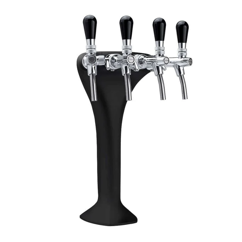 Schanksäule Giotto | 1-4 leitig | Schwarz