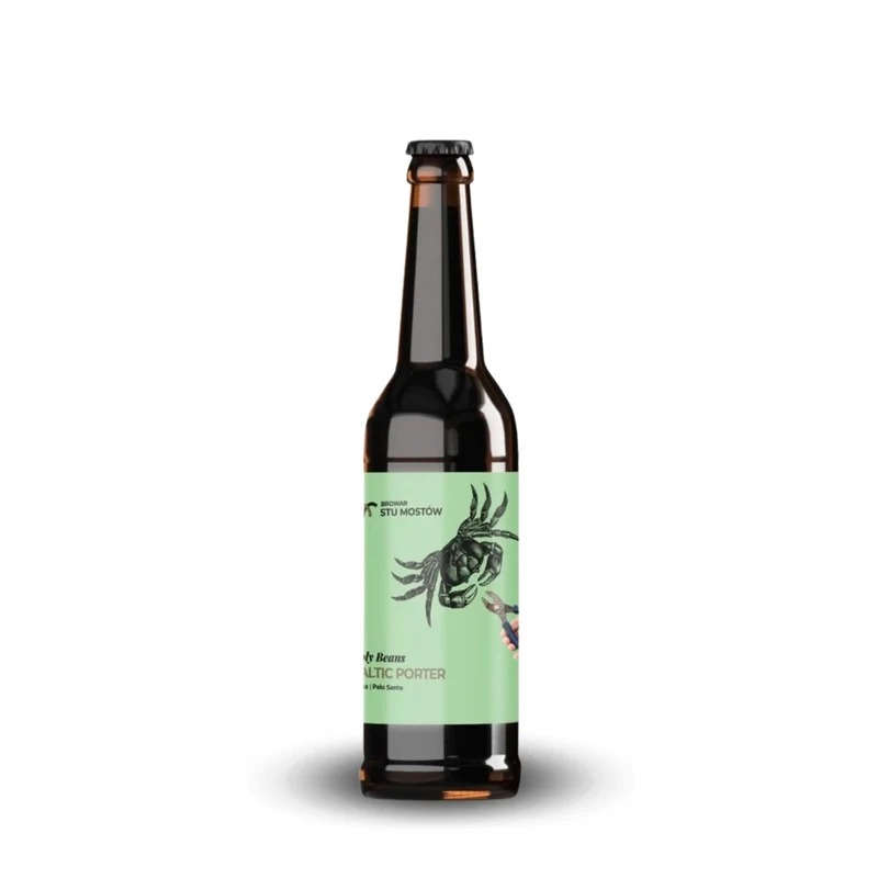 Stu Mostow - Holy Beans 33cL - Baltic Porter