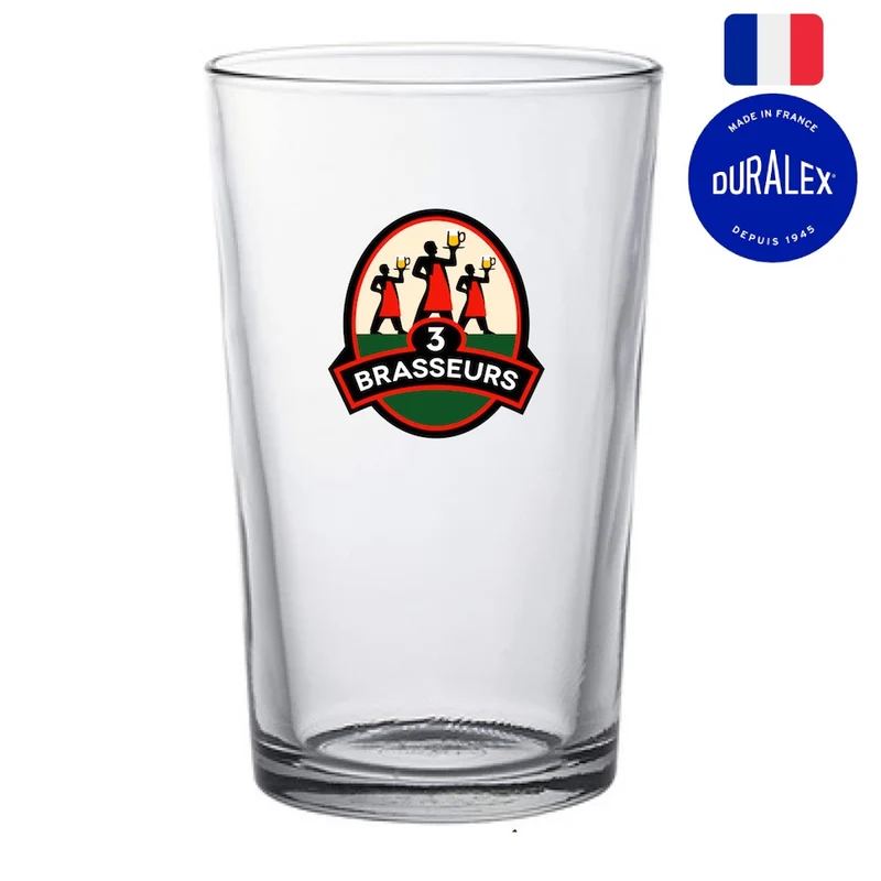 Pinte bière personnalisée Duralex Uni 56cL