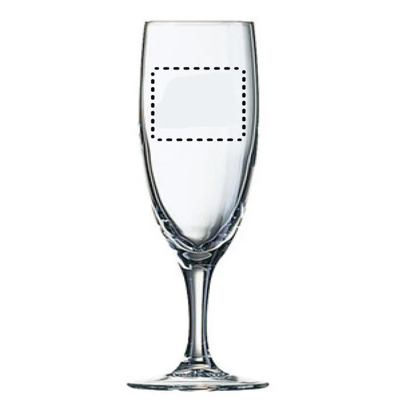 Flûte champagne personnalisée 17cL