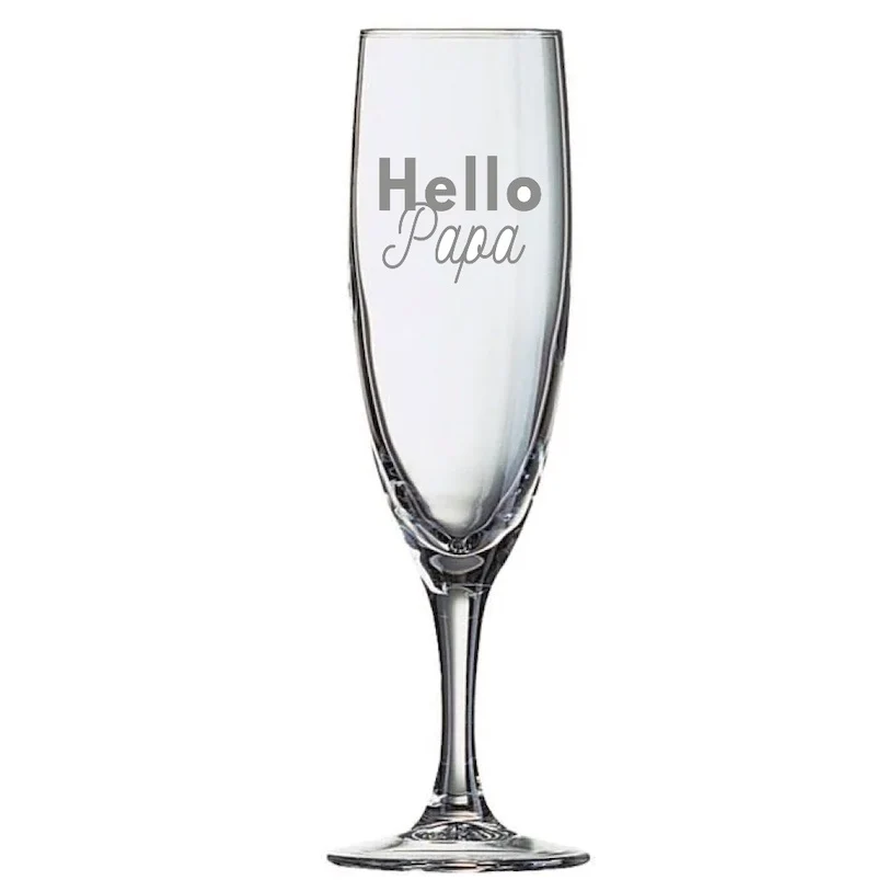 Flûte champagne personnalisée 17cL