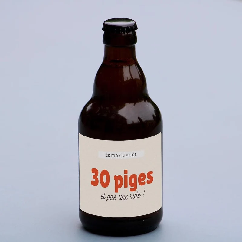 Bière pas une ride avec âge