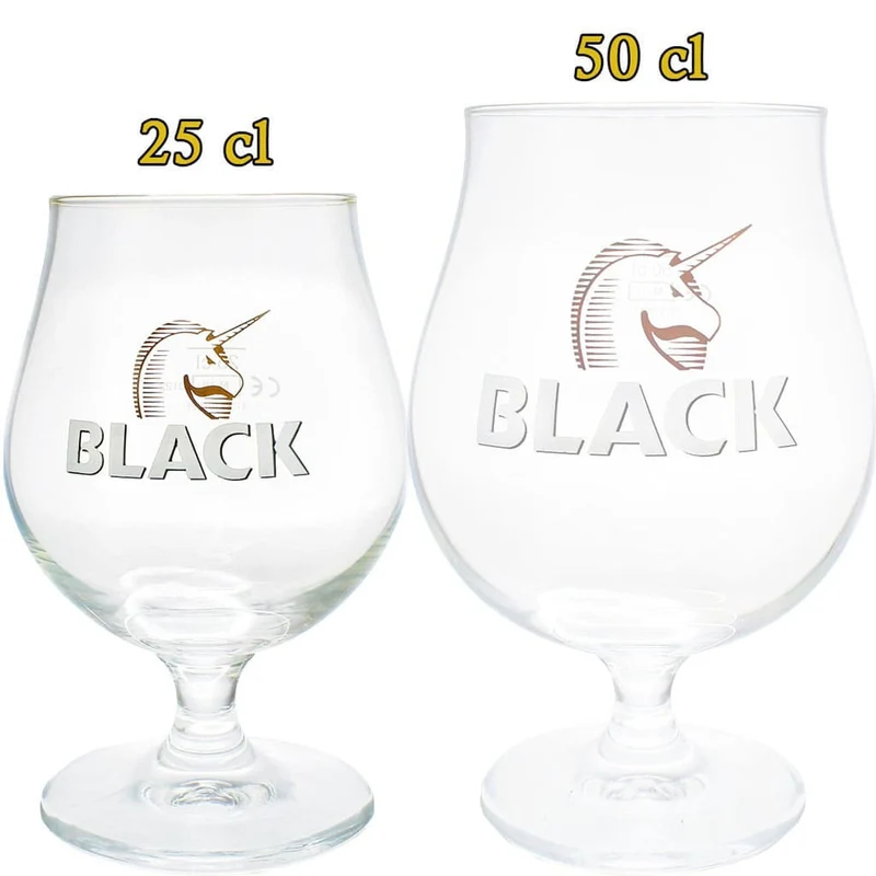 Verre Licorne Black