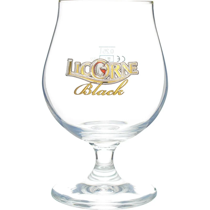 Verre Licorne Black