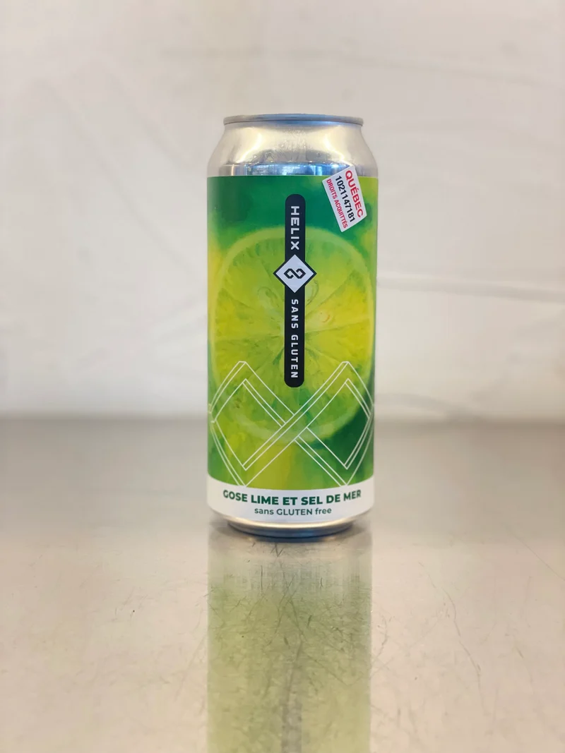 Helix Gose lime et sel sans gluten