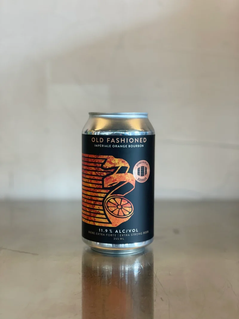 Old fashioned bourbon-orange