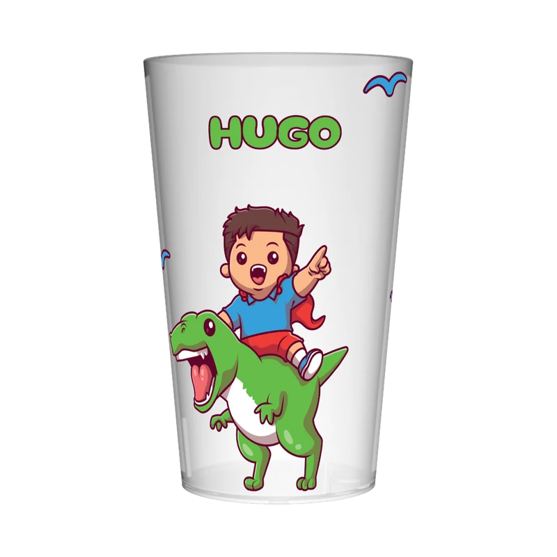 Gobelet personnalisé Enfant Dino Vert