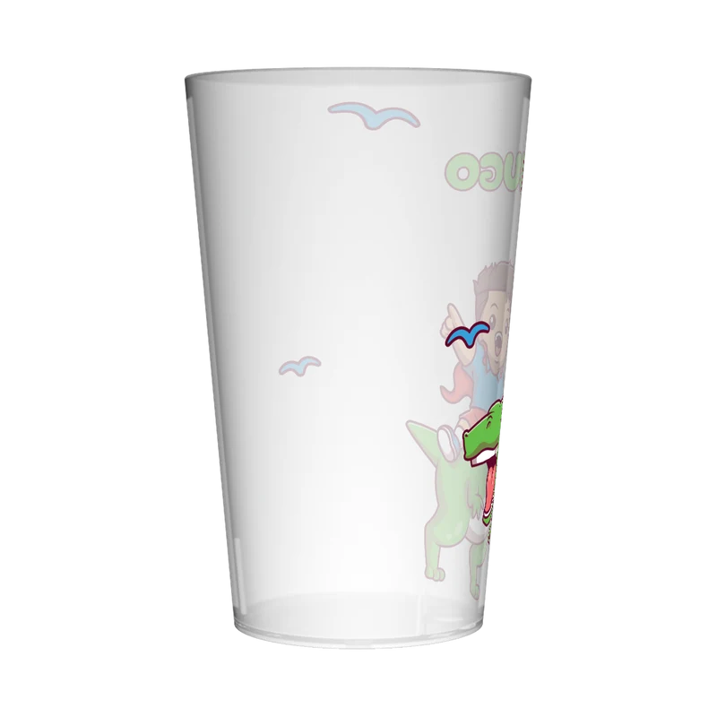 Gobelet personnalisé Enfant Dino Vert