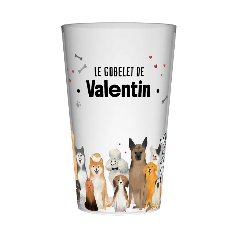 Gobelet personnalisé Enfant Chiens