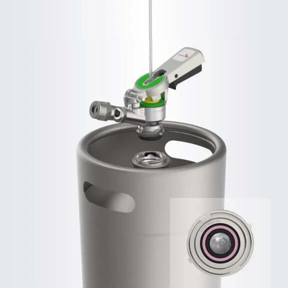 Micro Matic FlexiDraft Zapfkopf: Maximale Hygiene beim Zapfen