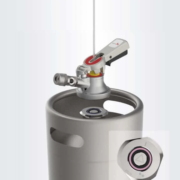 Micro Matic FlexiDraft Zapfkopf: Maximale Hygiene beim Zapfen