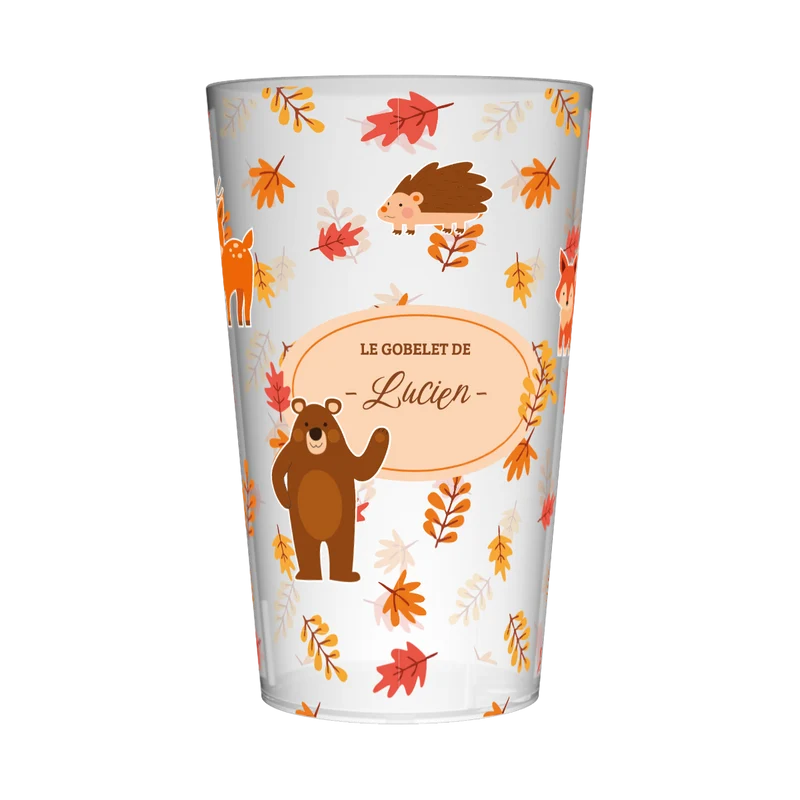 Gobelet personnalisé Enfant Forêt