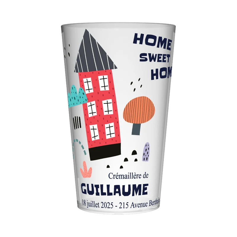 Gobelet personnalisé Crémaillère Sweet Home