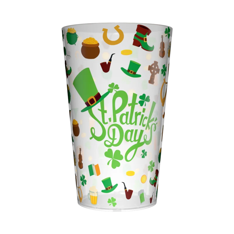 Gobelet personnalisé Saint-Patrick Vert