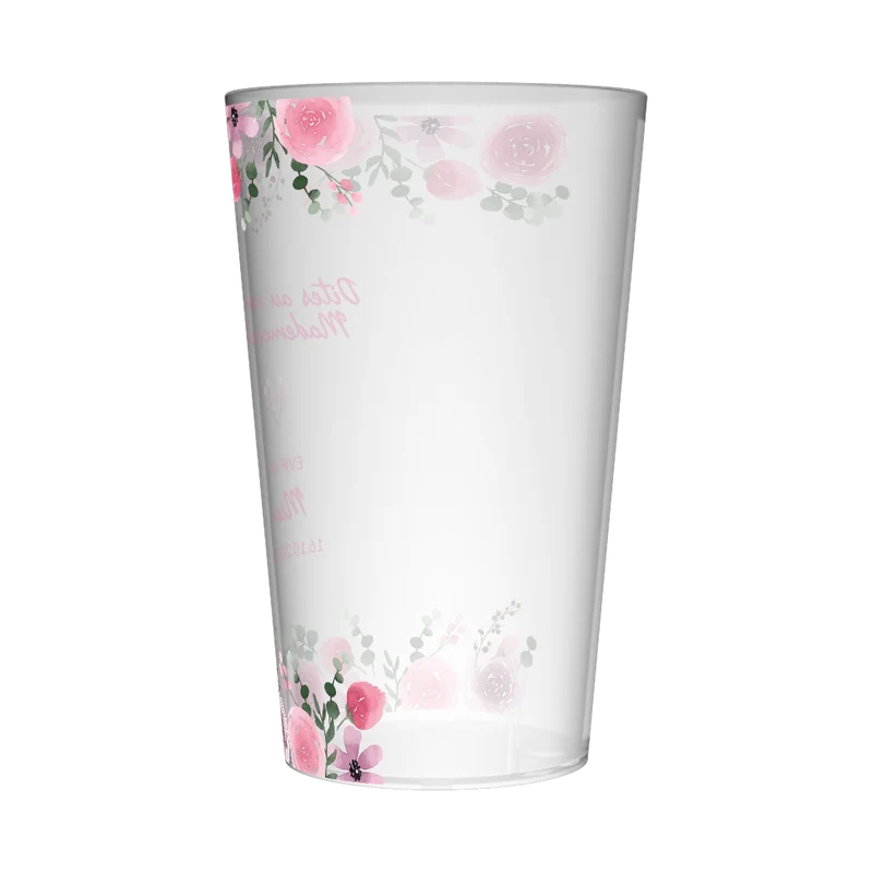 Gobelet personnalisé EVJF Roses