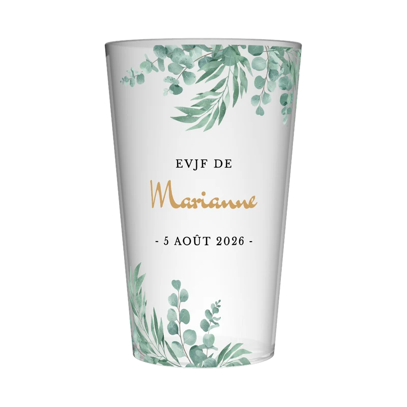 Gobelet personnalisé EVJF Nature