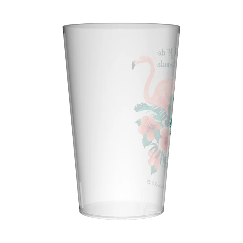 Gobelet personnalisé EVJF Flamant Rose