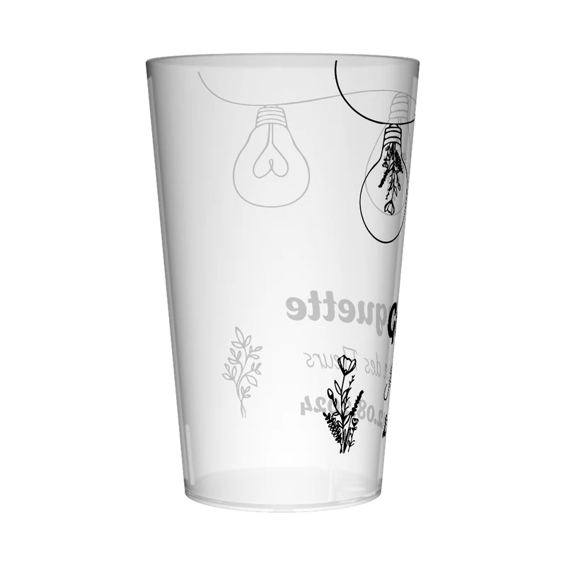 Gobelet personnalisé Guinguette Guirlande Ampoule