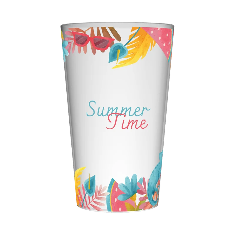 Gobelet personnalisé Summer Multicolore