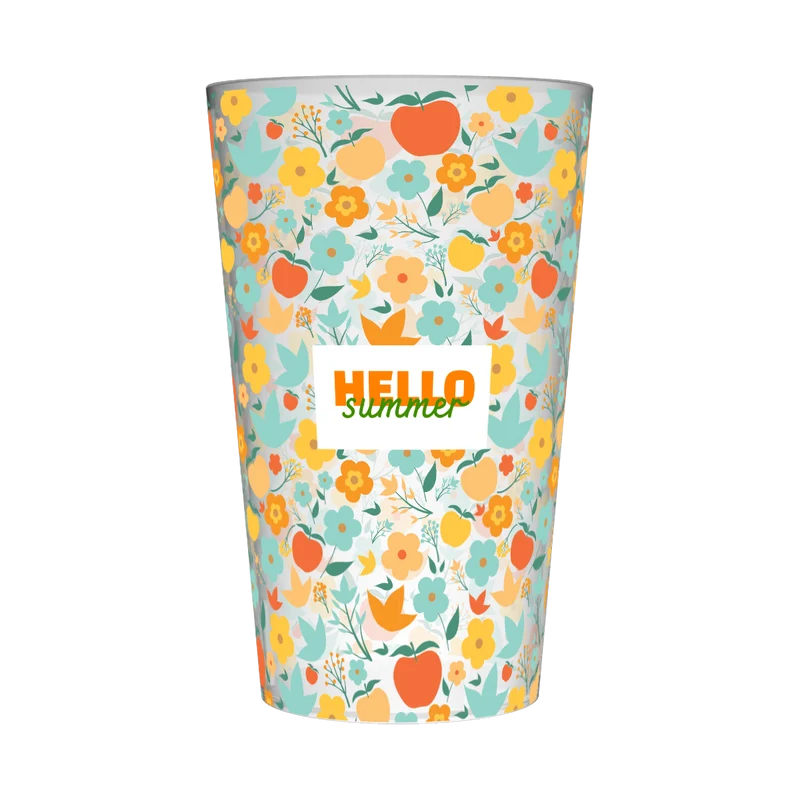 Gobelet personnalisé Summer Chaleureux