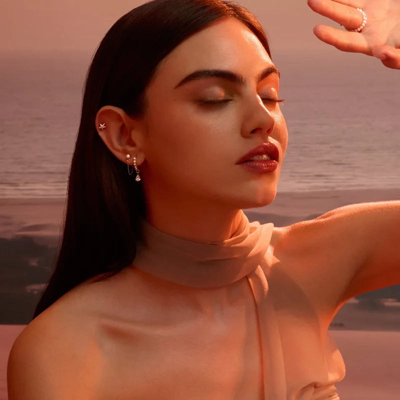 Piercing Nébuleuse bijoux (unité) - Petite Ariel argentée