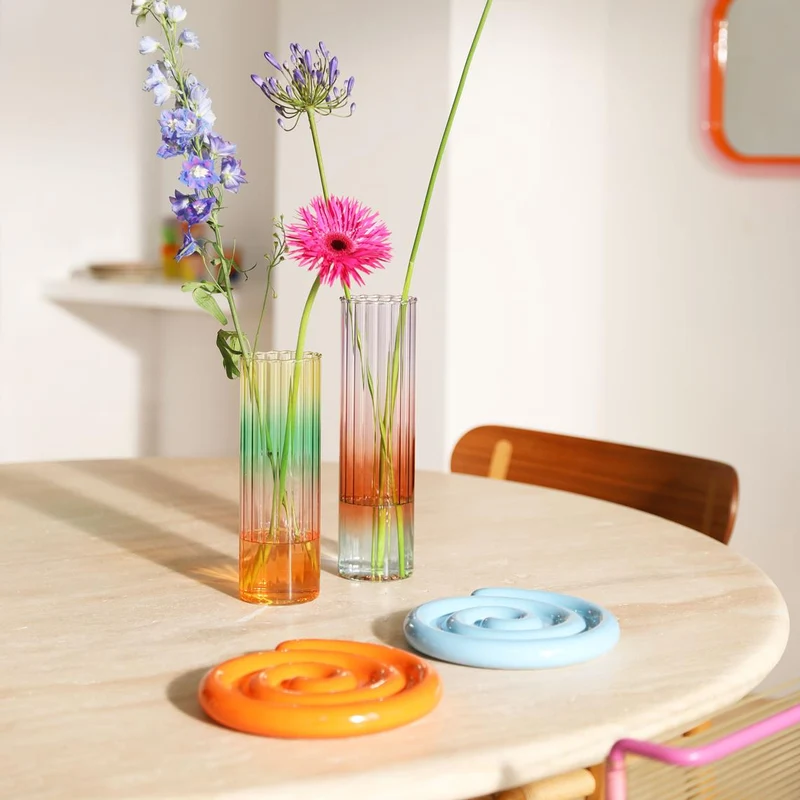 Vase - Arc en ciel (Large &Gradient)