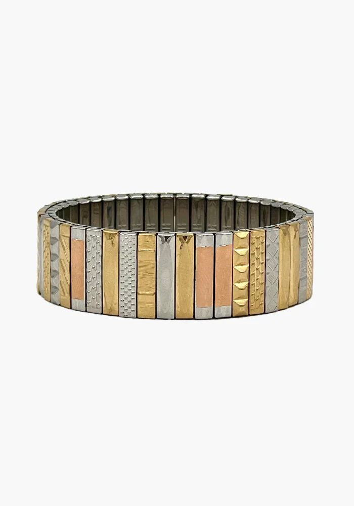 Bracelet - SIG 18 Gold & Silver