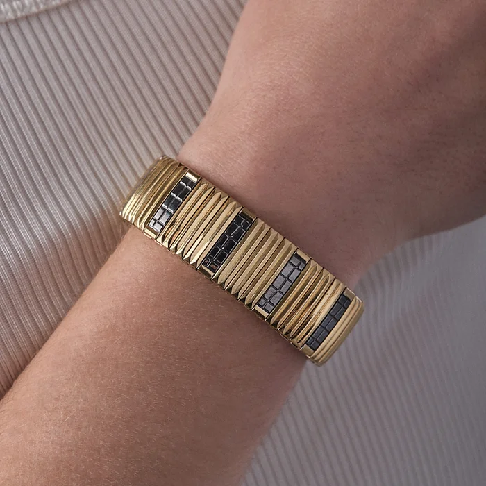 Bracelet - SIG 18 Black & Gold