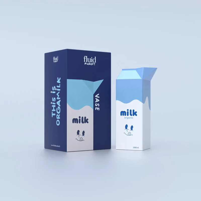 Vase Fluid market | Milk