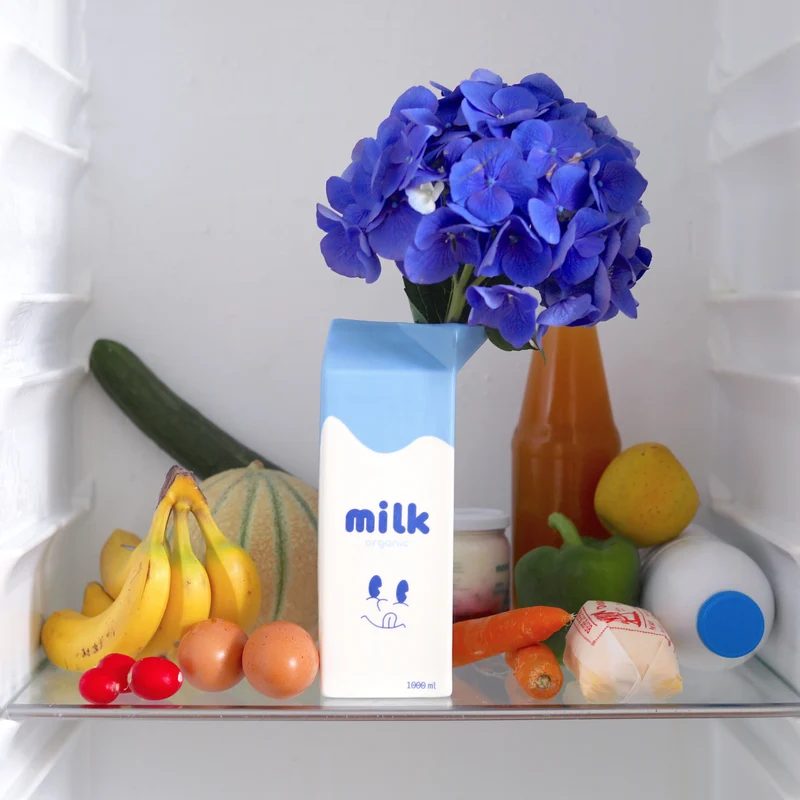 Vase Fluid market | Milk