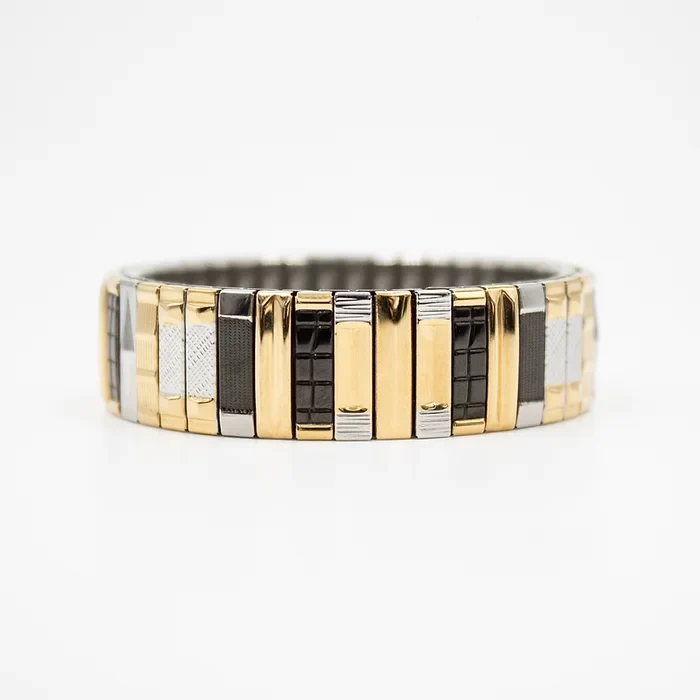 Bracelet | SIG 14 (Or, Argent et Noir)