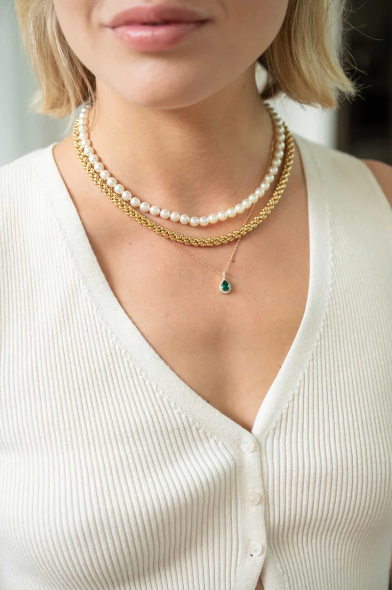 Collier - Solar vert
