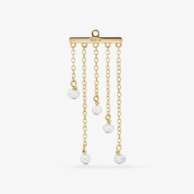 Puces Nébuleuse bijoux (unité) - Pluie Pearl