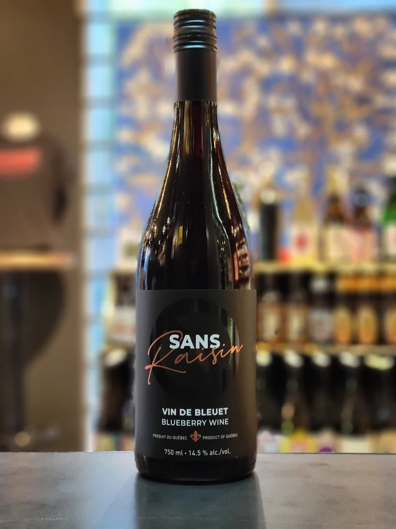 Sans Raisin - Vin de bleuets