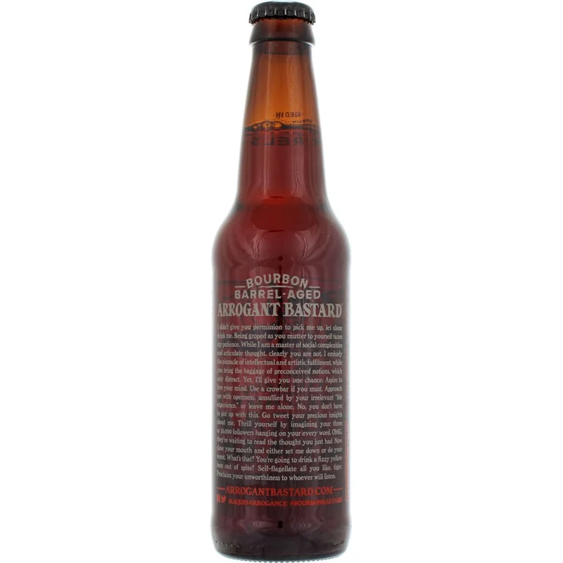 Arrogant Bastard Ale Bourbon Barrel Aged