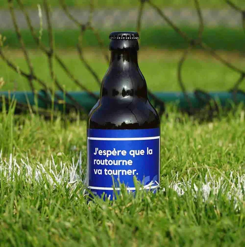 Bière ribéry #1 bleu