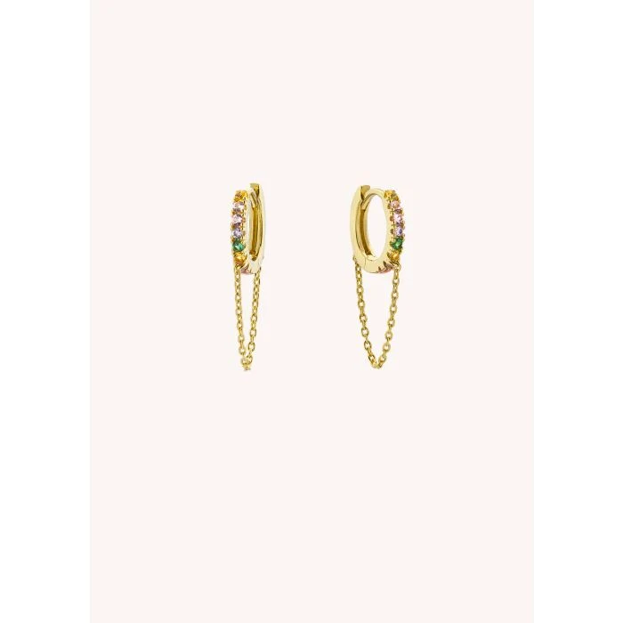 BOUCLES D'OREILLES - RAINBOW JAIPUR