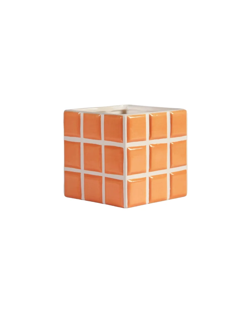 Vase | &Klevering - Tile Orange