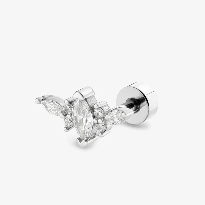 Piercing Nébuleuse - Léonie argent