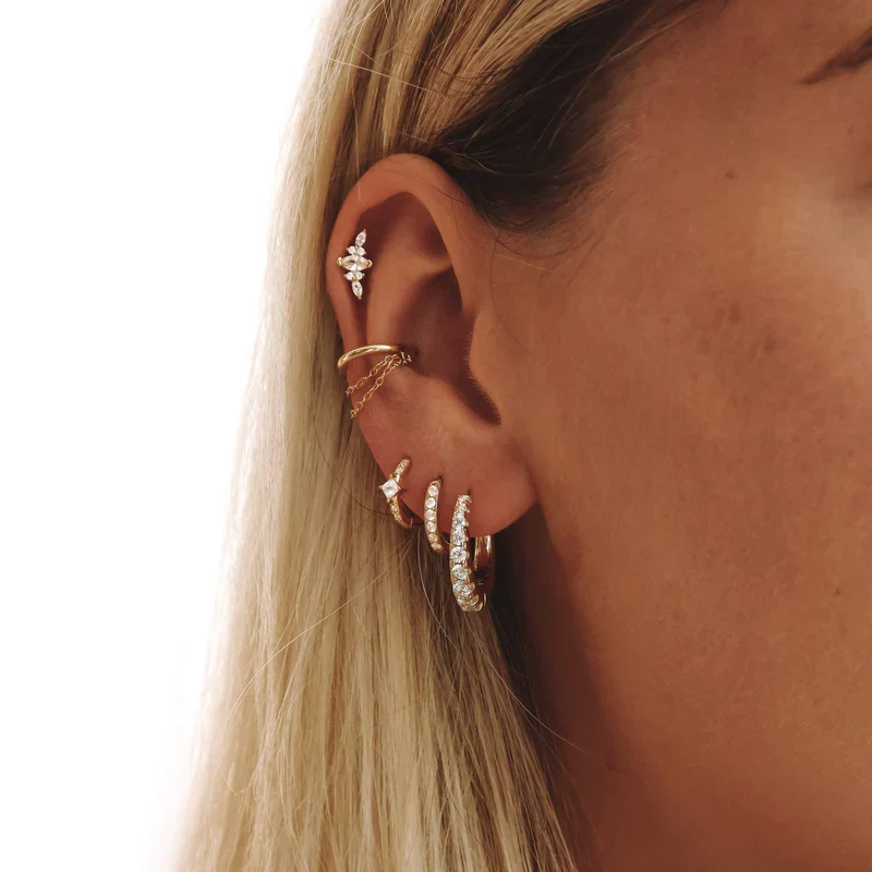 Piercing Nébuleuse - Léonie argent