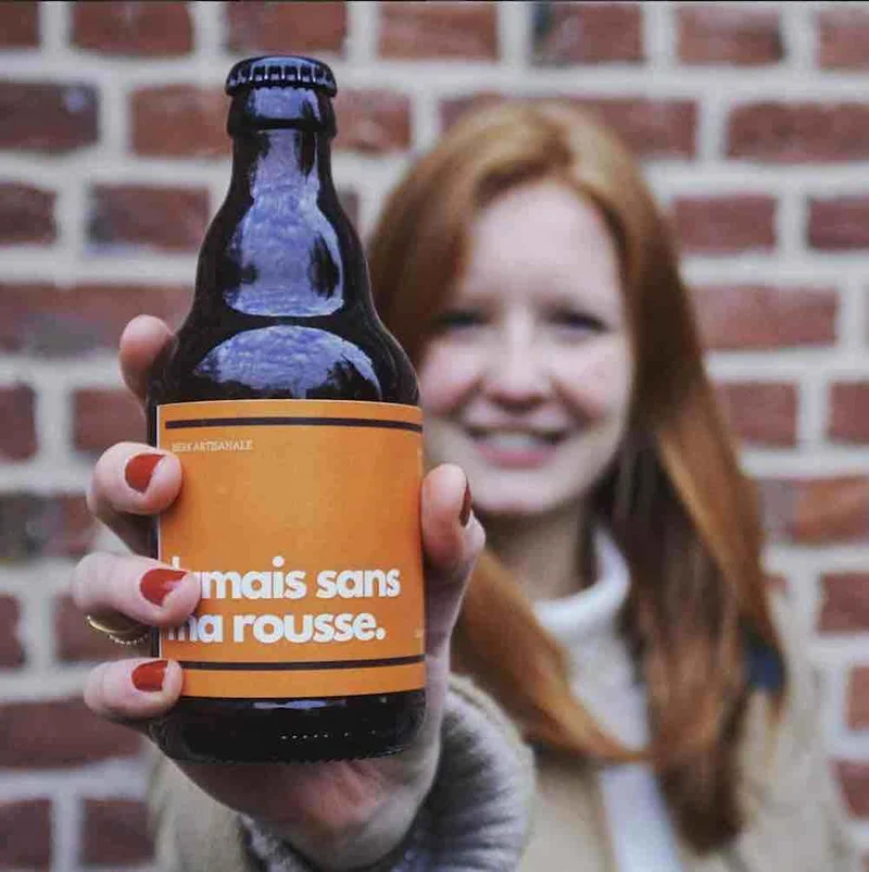 Bière jamais sans ma rousse