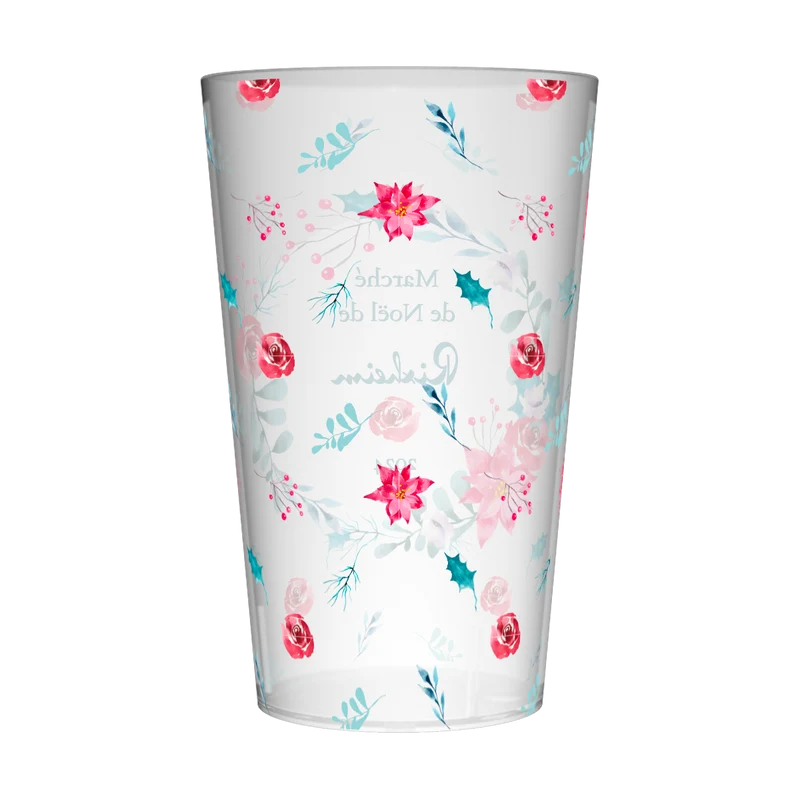 Gobelet personnalisé Noël Couronne