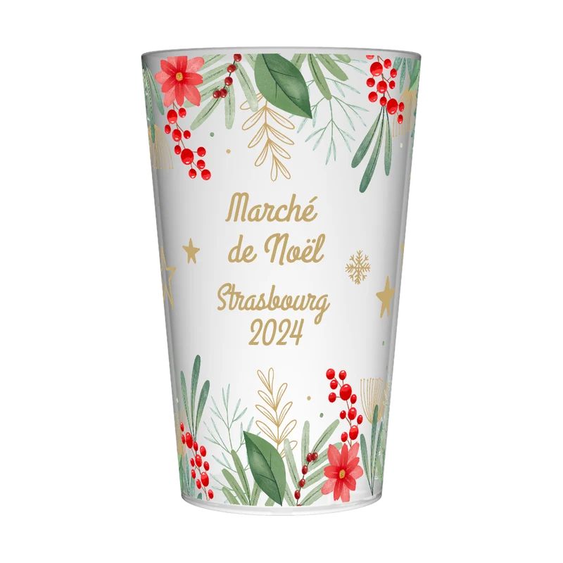 Gobelet personnalisé Noël Classique