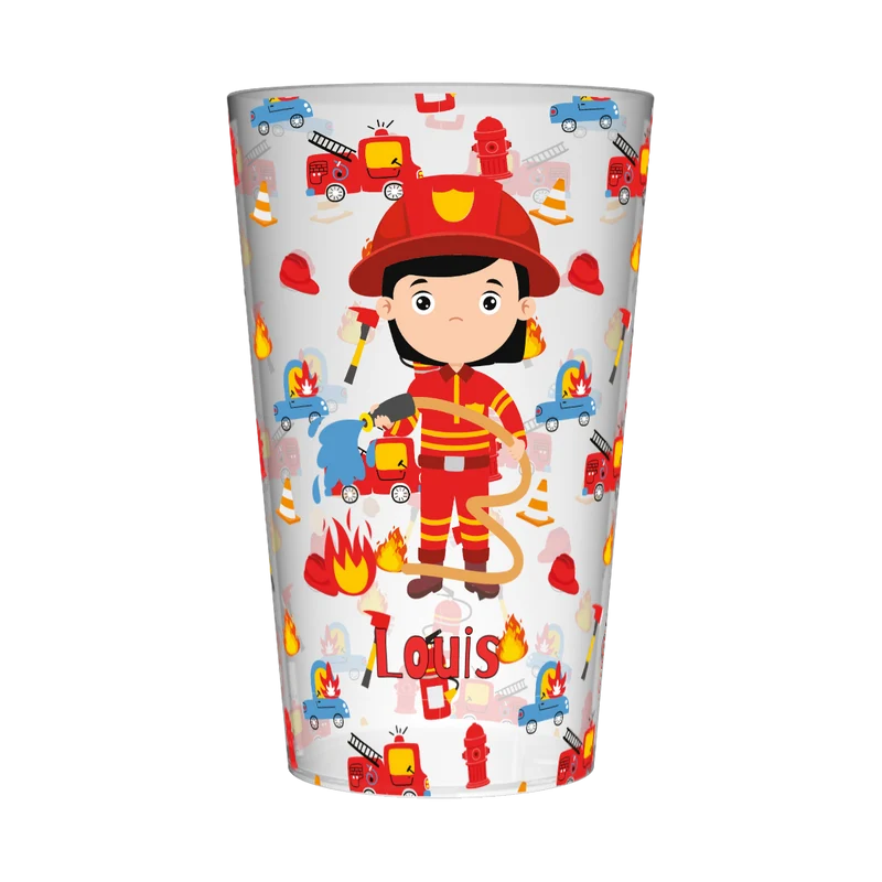 Gobelet personnalisé Enfant Pompier