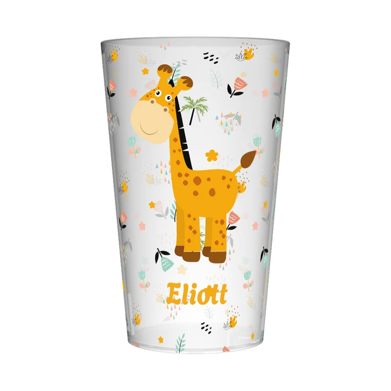 Gobelet personnalisé Enfant Girafe