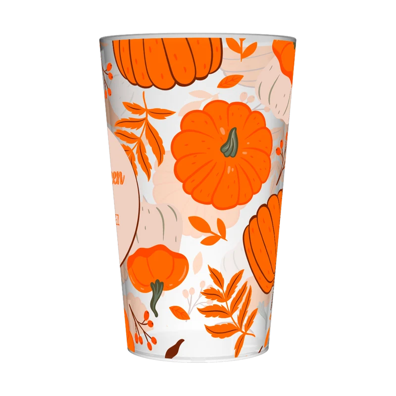 Gobelet personnalisé Halloween Orange