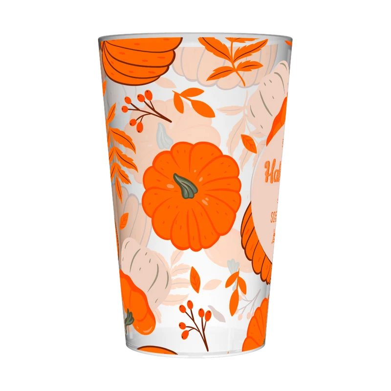 Gobelet personnalisé Halloween Orange
