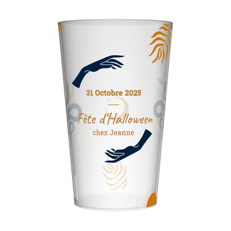 Gobelet personnalisé Halloween Méditation