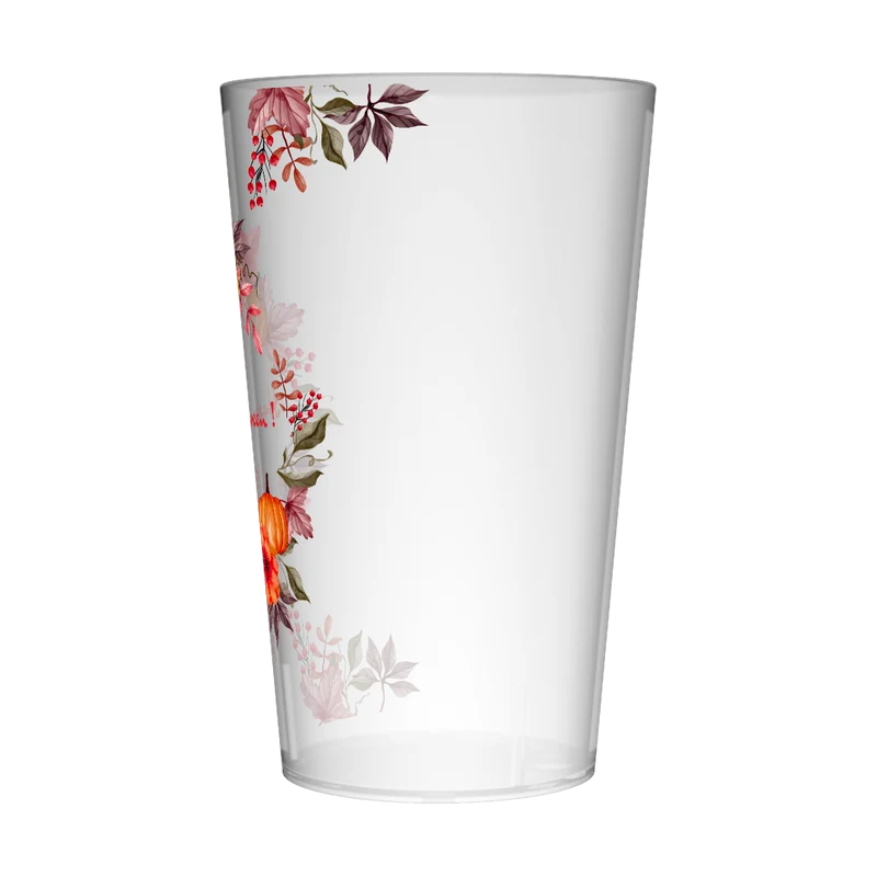 Gobelet personnalisé Halloween Feuilles